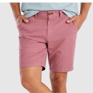 Johnnie-O Santiago 9” Malibu Red Shorts size 35